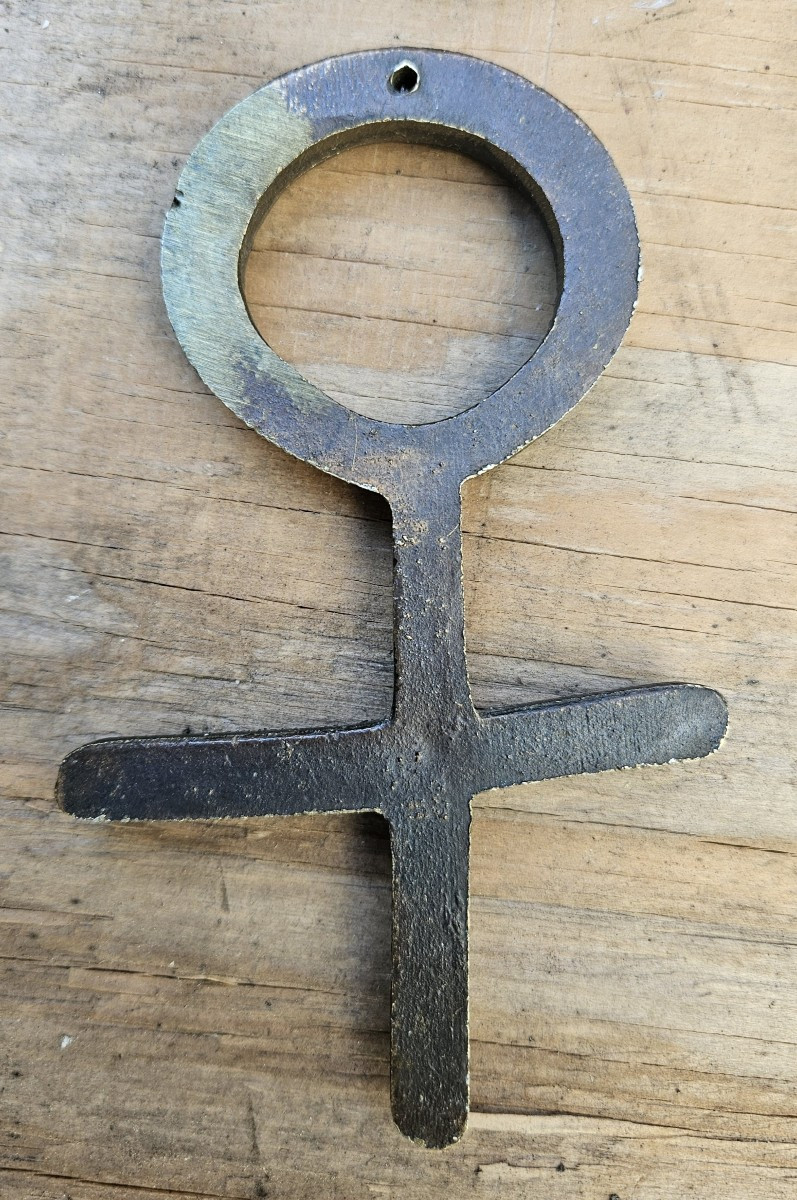 Bronze Cross By Pierre Szekely-photo-3