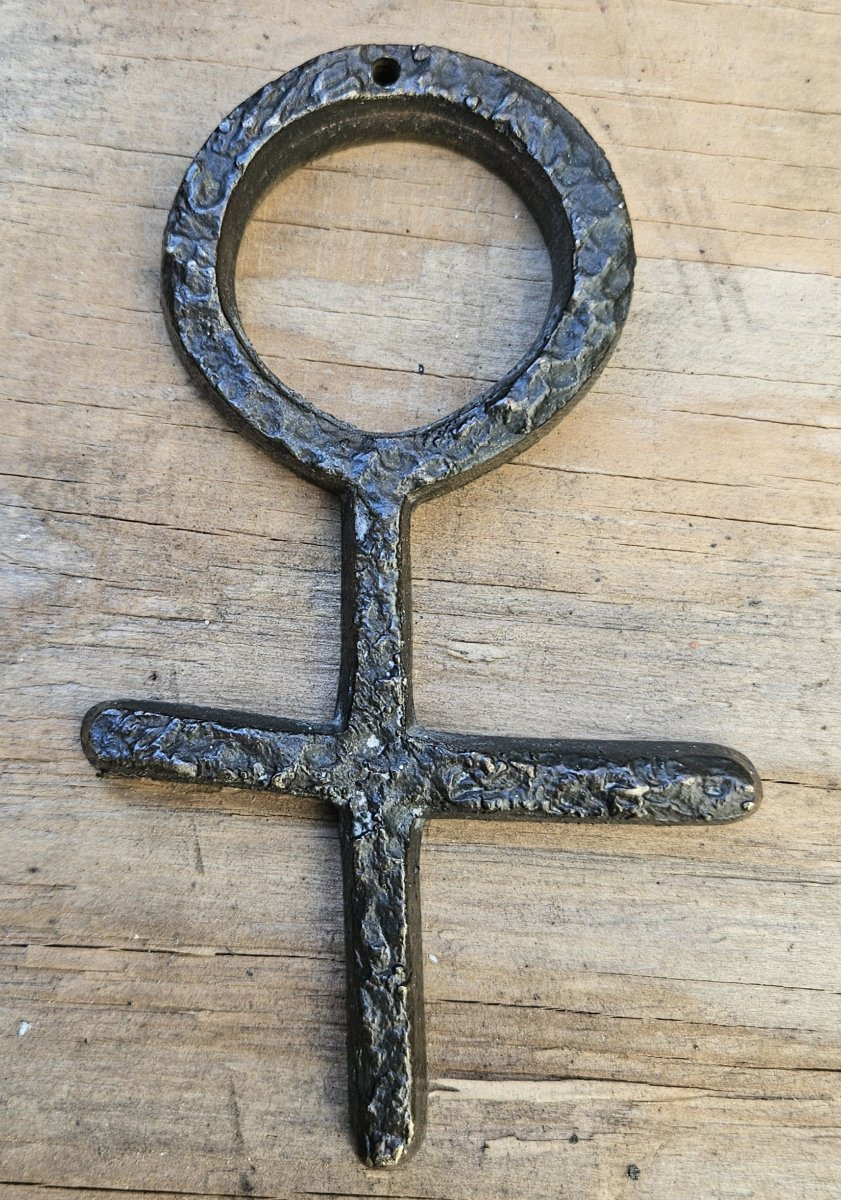 Bronze Cross By Pierre Szekely-photo-1