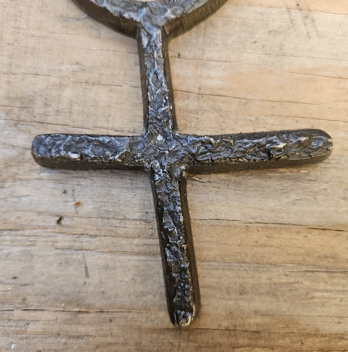 Bronze Cross By Pierre Szekely-photo-2