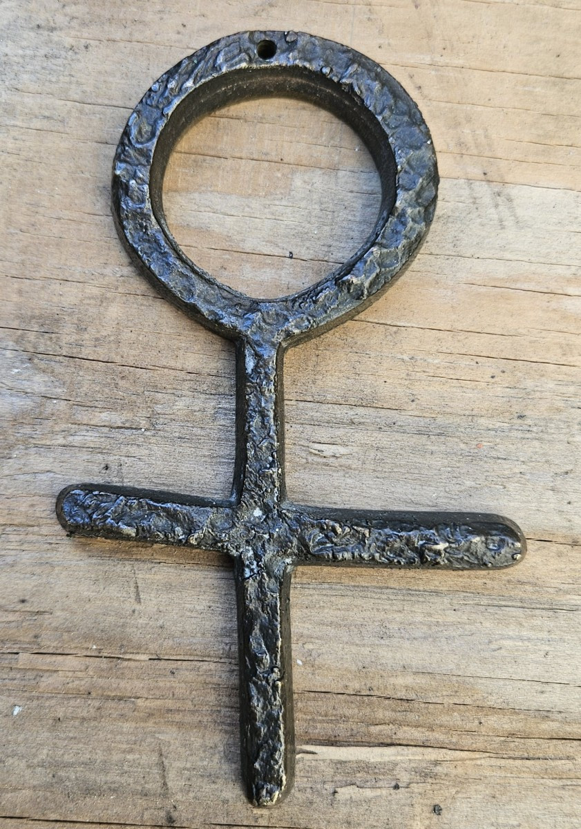 Bronze Cross By Pierre Szekely