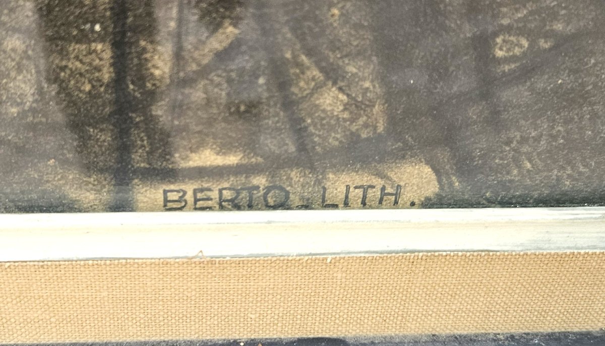 Lithography Bernard Buffet -photo-2