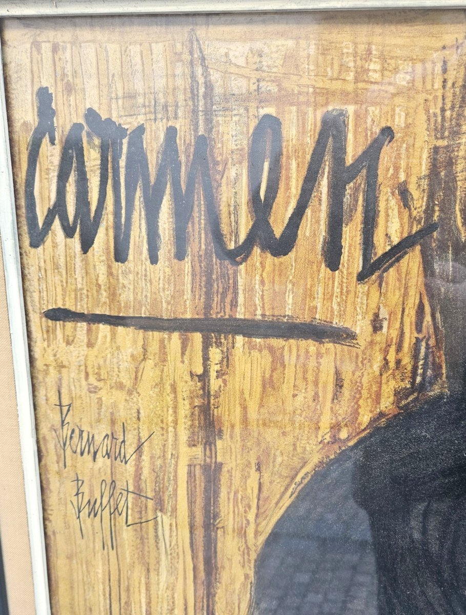 Lithography Bernard Buffet -photo-5