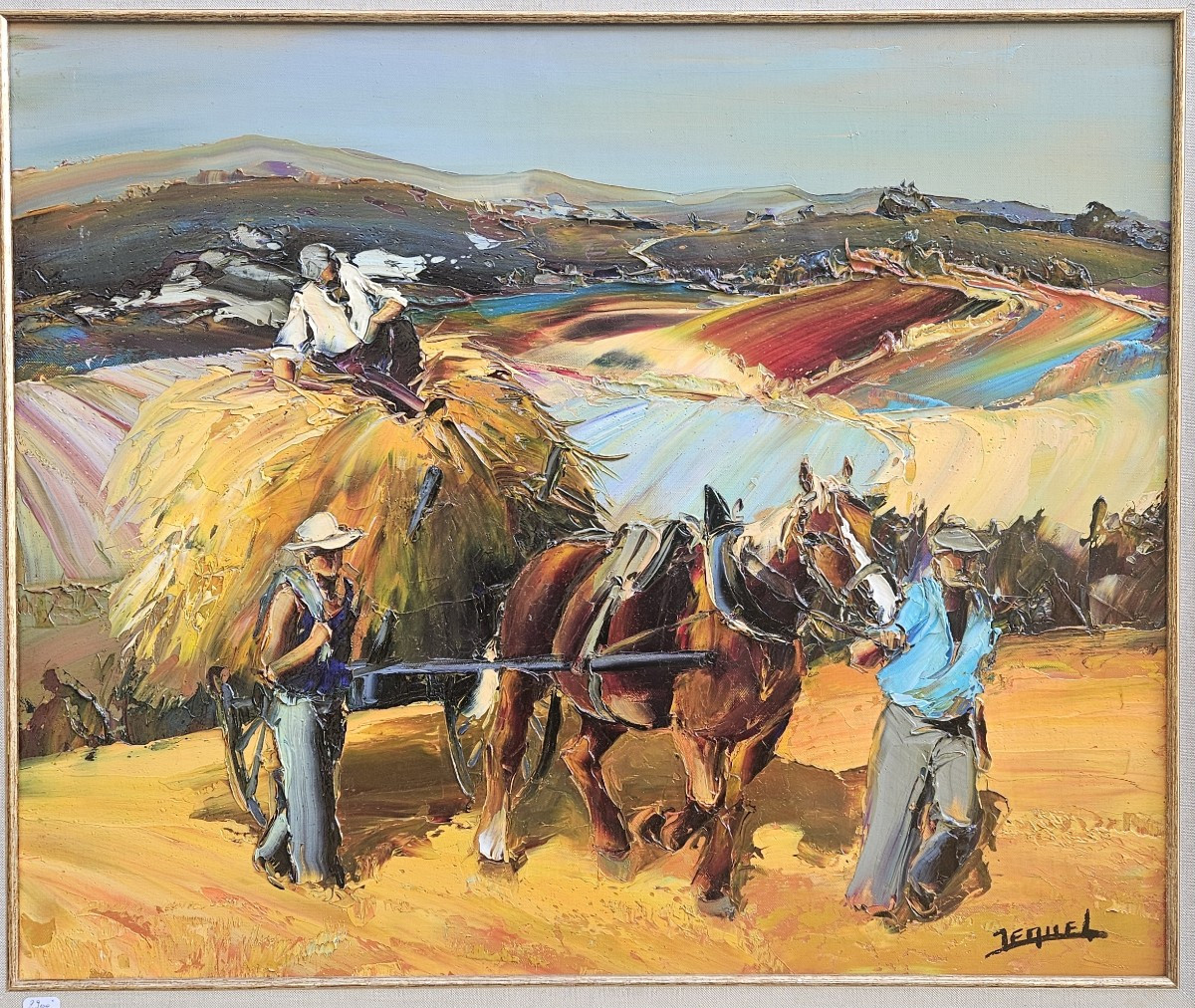 Rentrée du foin par Jequel-photo-2