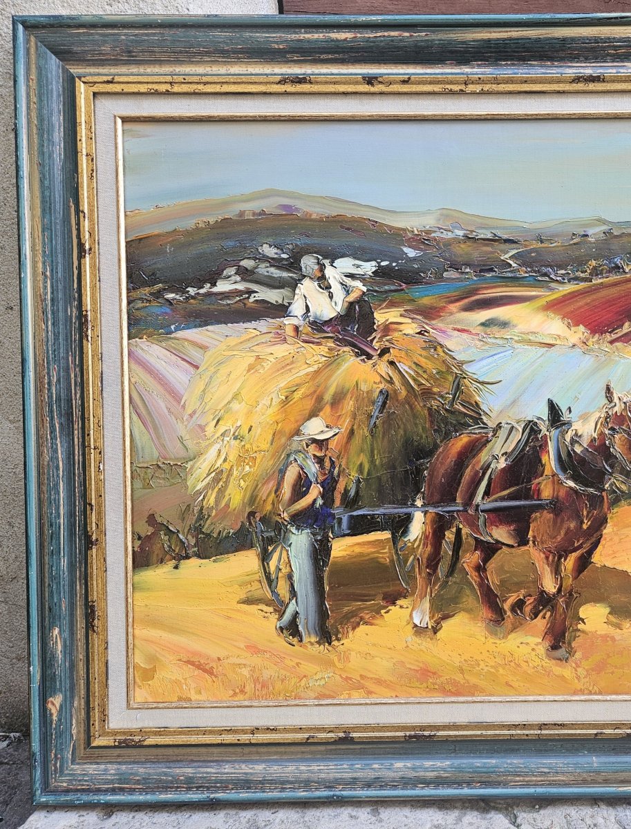 Rentrée du foin par Jequel-photo-2