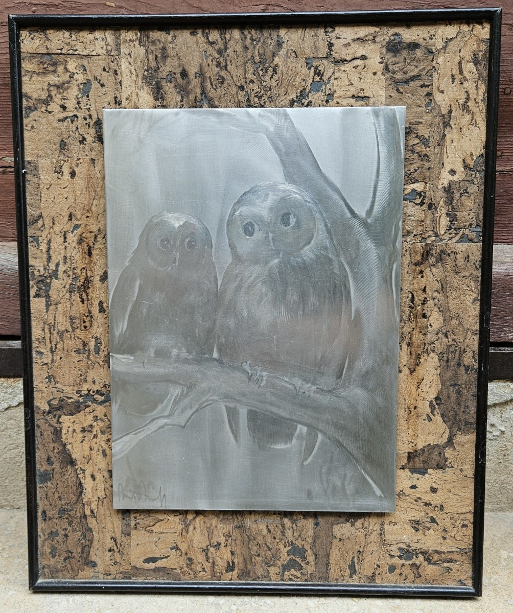 Steel Engraved By Mick Micheyl