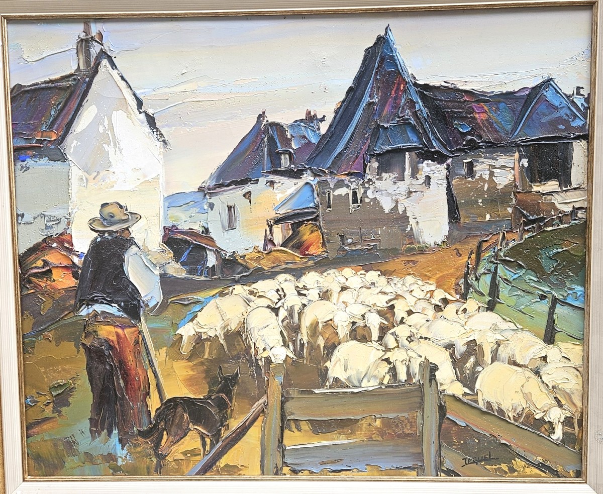 Pastoral Scene By Christian Jequel