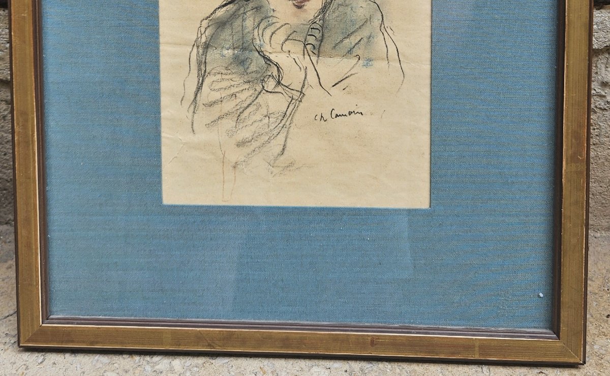 Pastel par Charles Camoin 1879-1965-photo-3