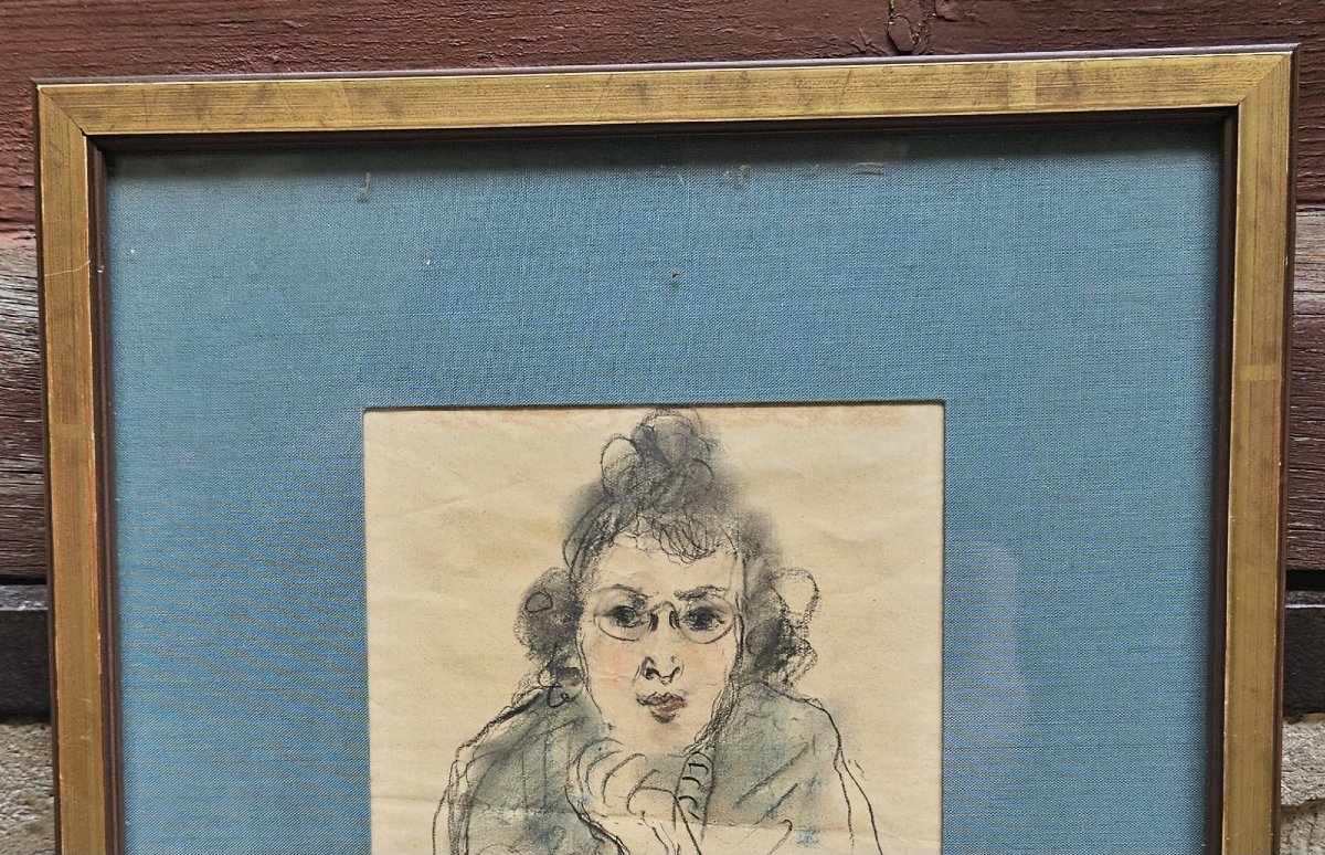 Pastel par Charles Camoin 1879-1965-photo-4