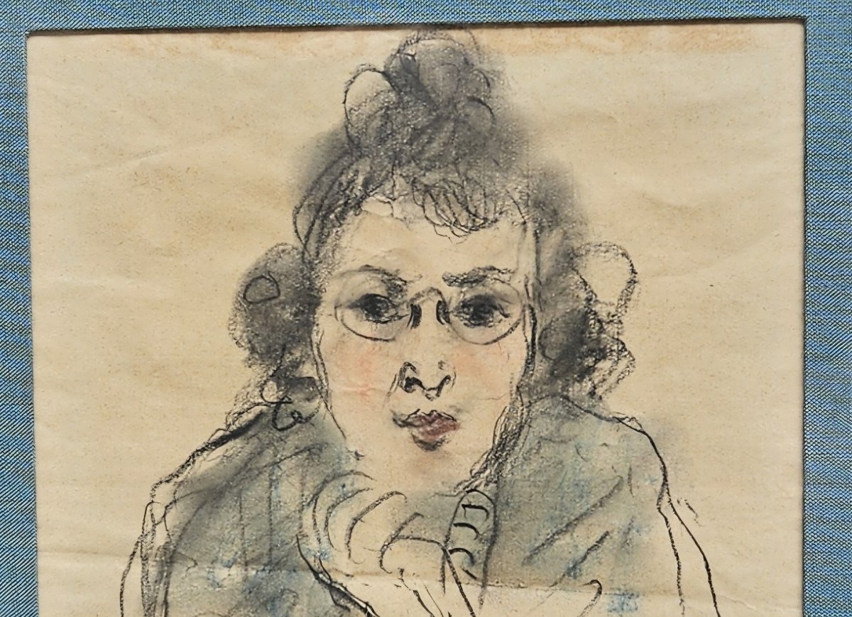 Pastel par Charles Camoin 1879-1965-photo-1
