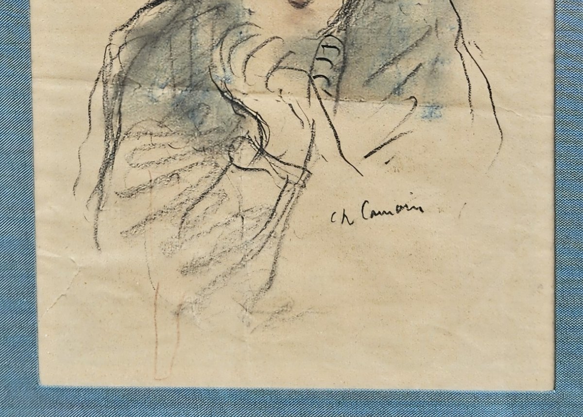 Pastel par Charles Camoin 1879-1965-photo-2