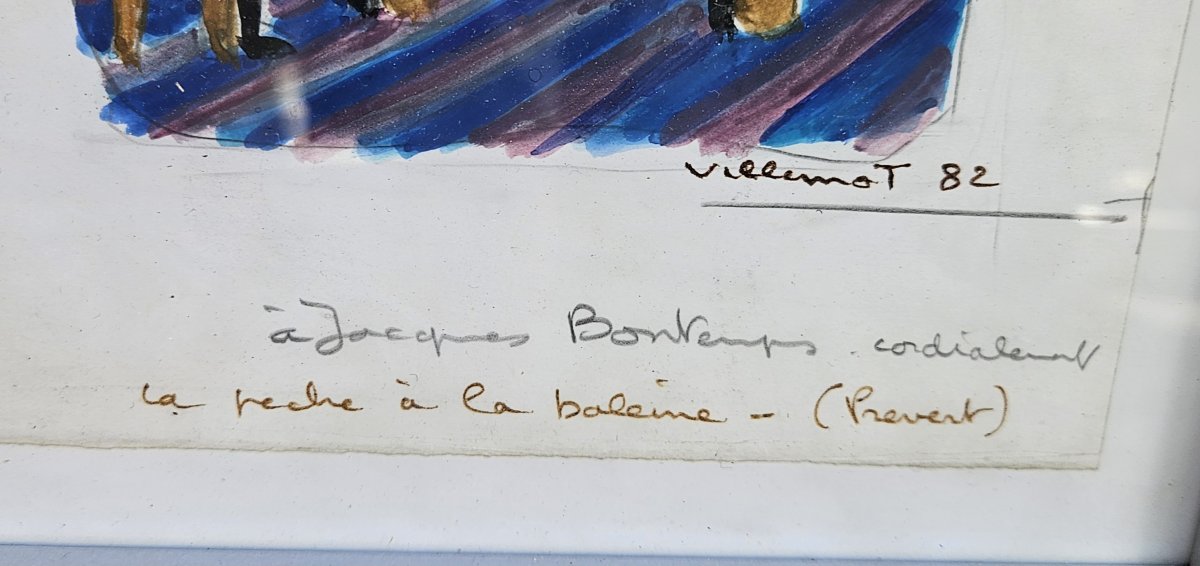 Gouaches From 1982 By Bernard Villemot-photo-3