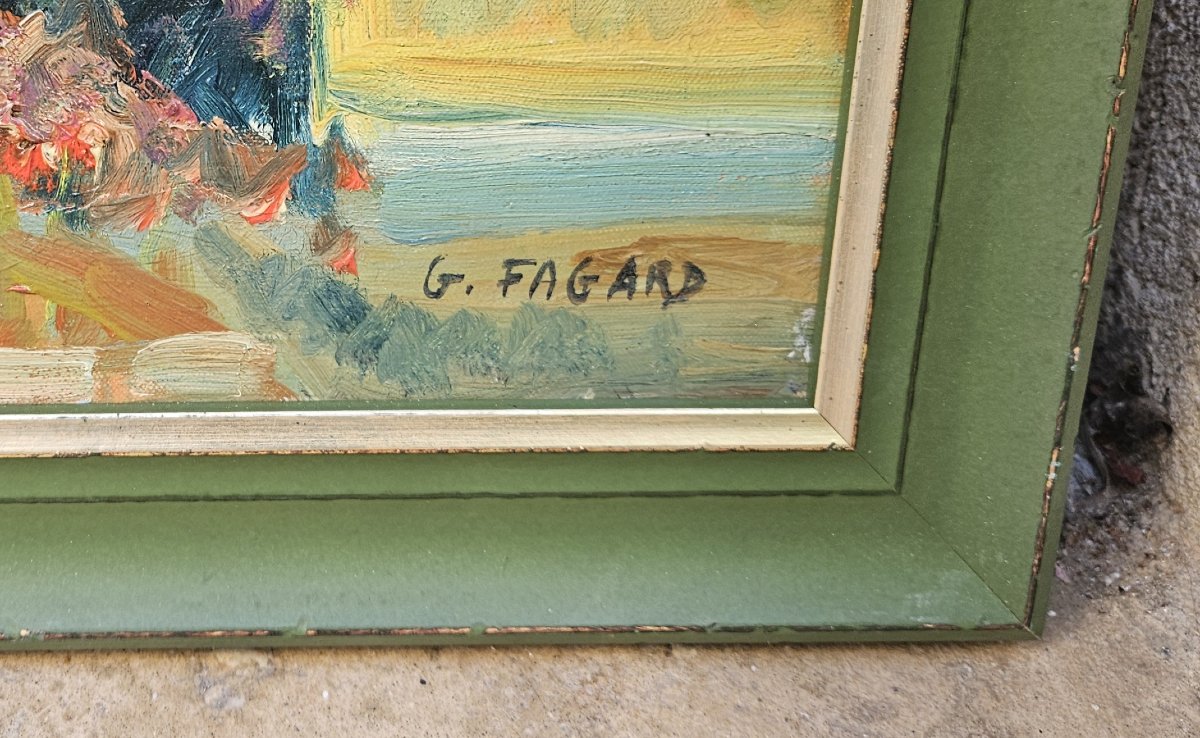 "landscape With A Cat" By Gérard Fagard-photo-4