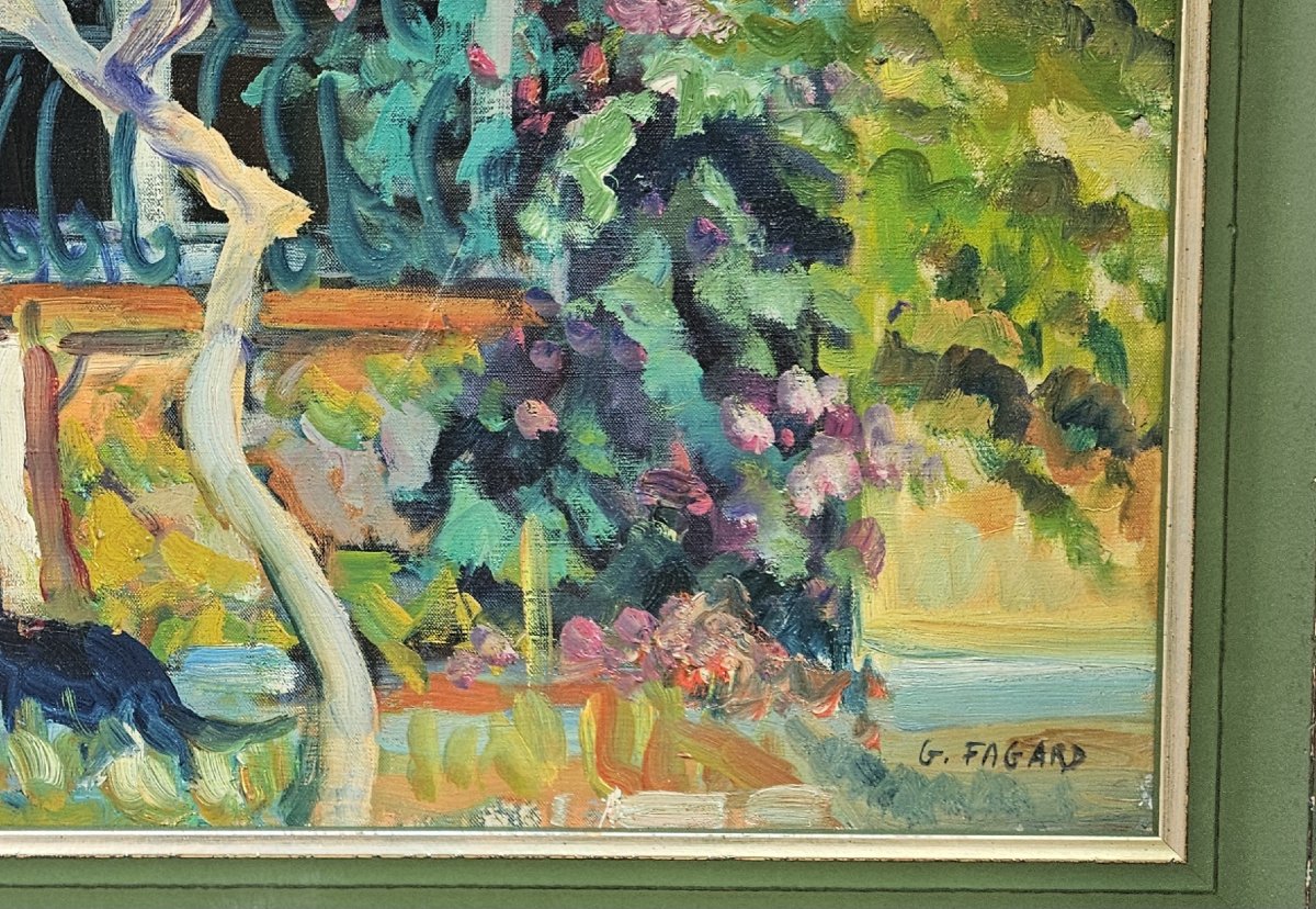 "landscape With A Cat" By Gérard Fagard-photo-5