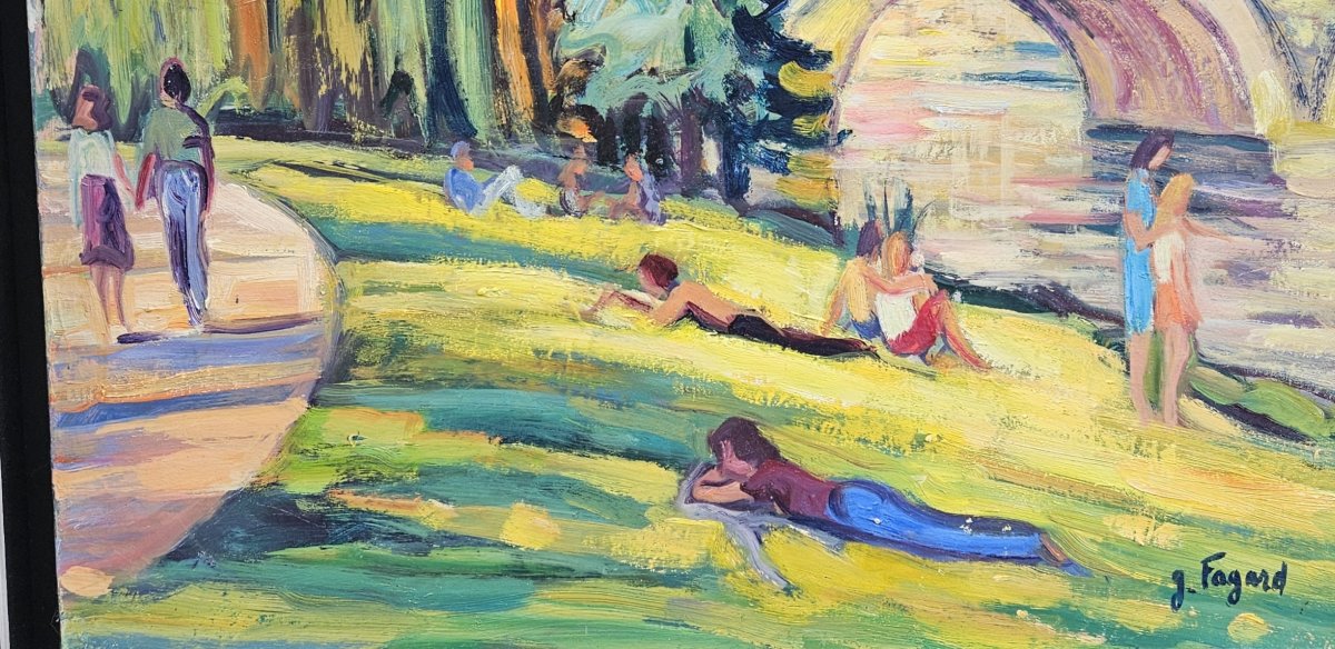 Sunday By The Water By Gérard Fagard-photo-3