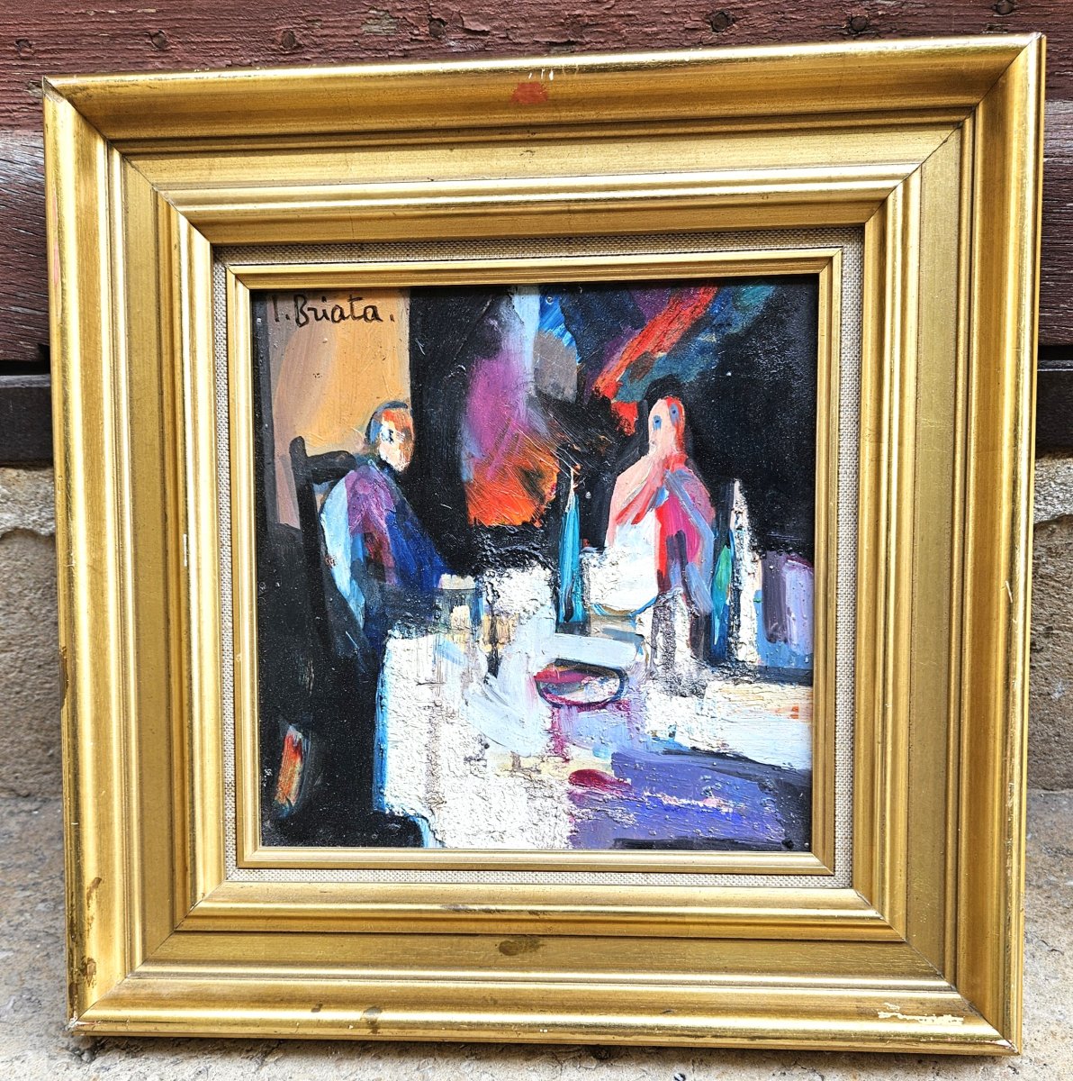 At The Table By Georges Briata-photo-2