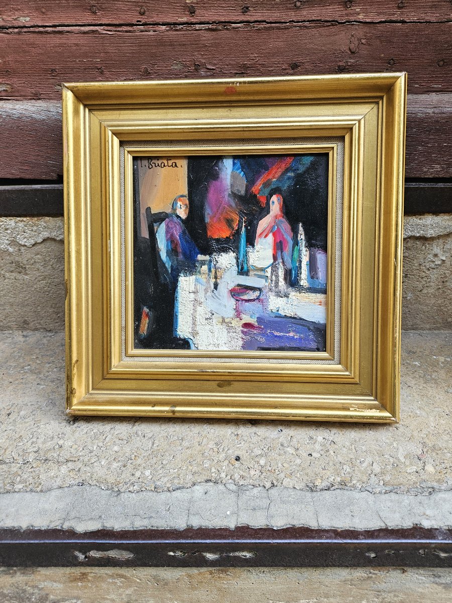 At The Table By Georges Briata-photo-3