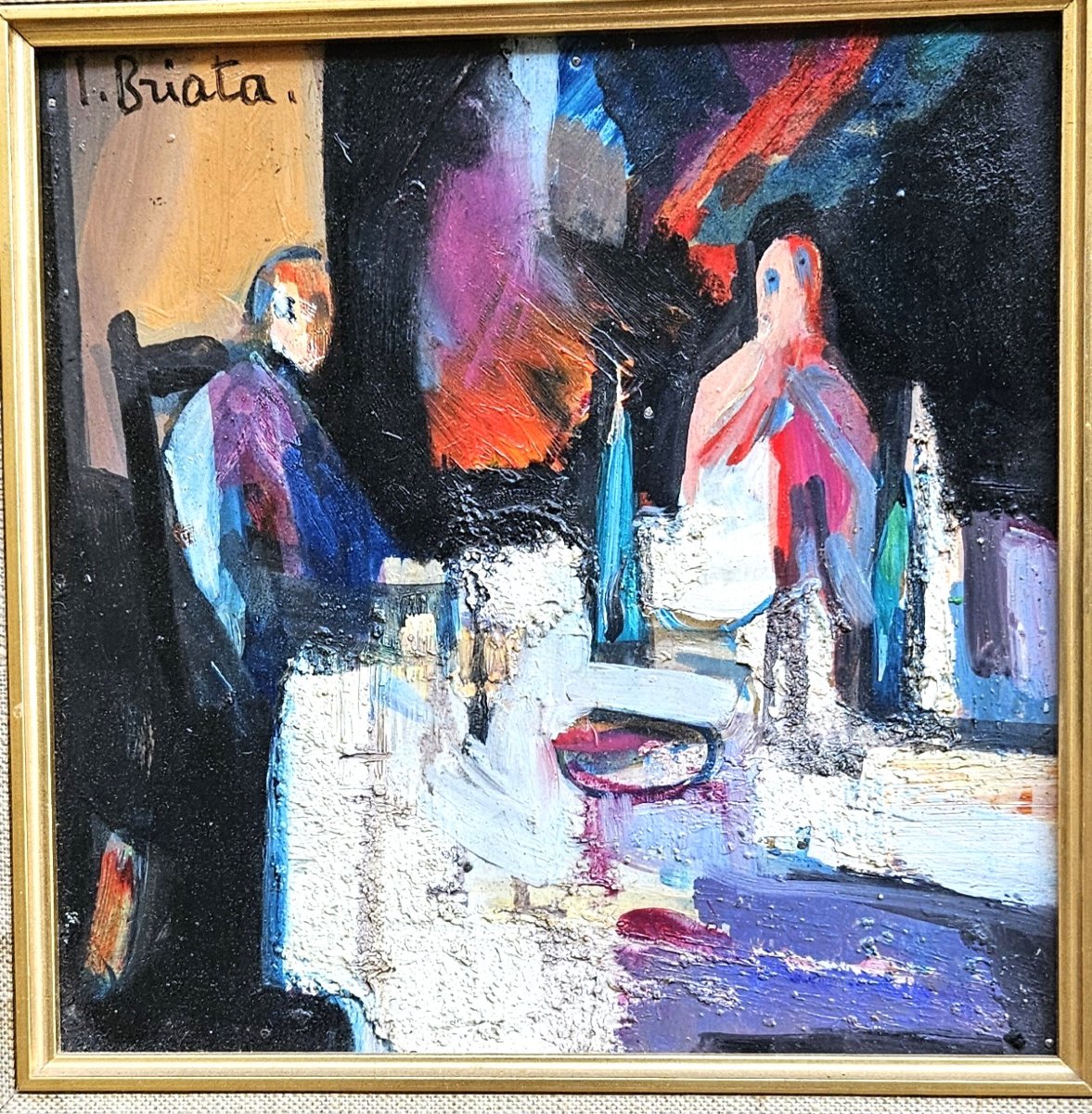 At The Table By Georges Briata