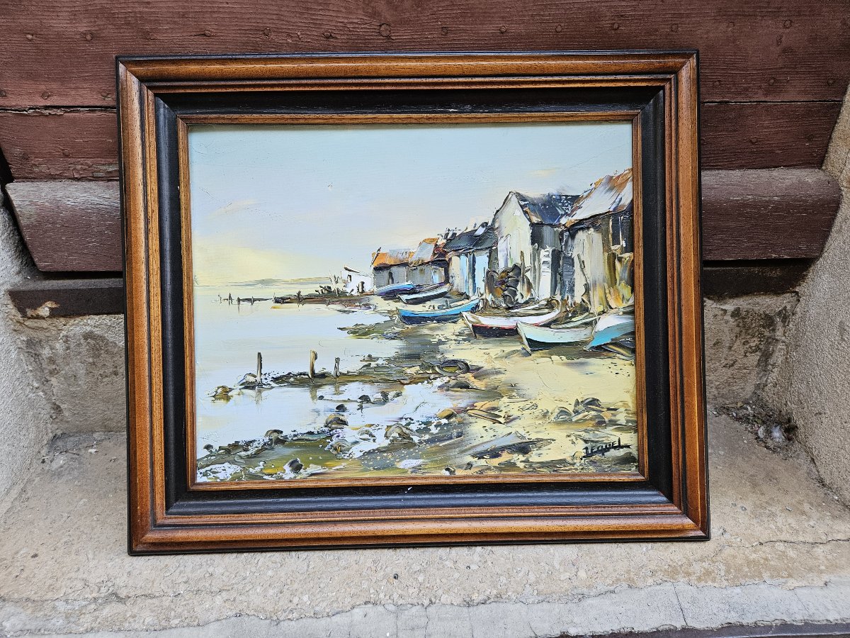 Cabanes de pêcheurs par Christian JEQUEL-photo-1