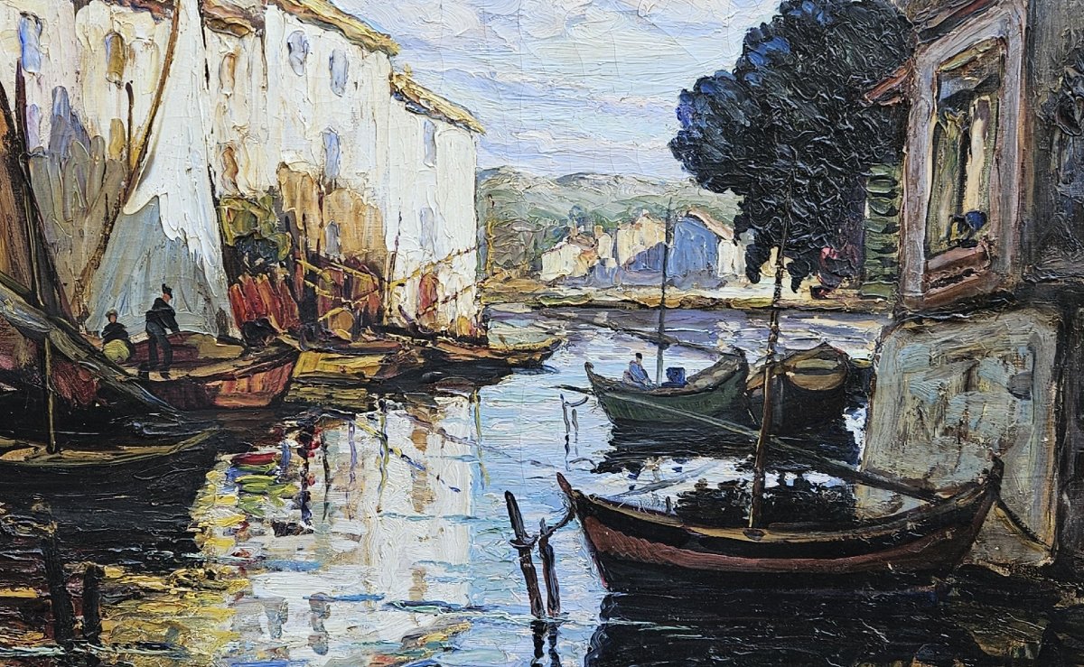 Martigues par Joseph HURARD 1887-1957-photo-4
