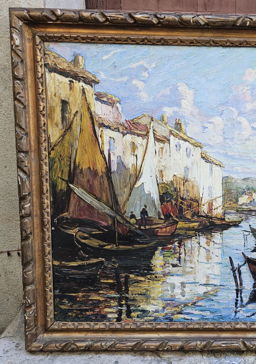 Martigues par Joseph HURARD 1887-1957-photo-3