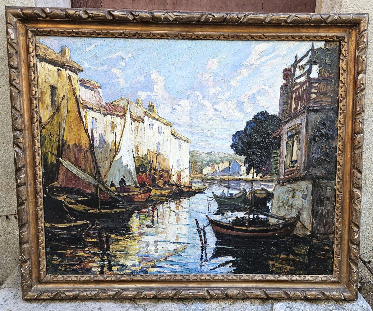 Martigues par Joseph HURARD 1887-1957