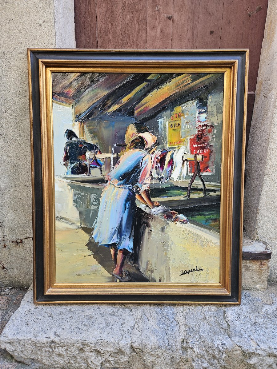 "the Washerwoman" By Christian Jequel-photo-4