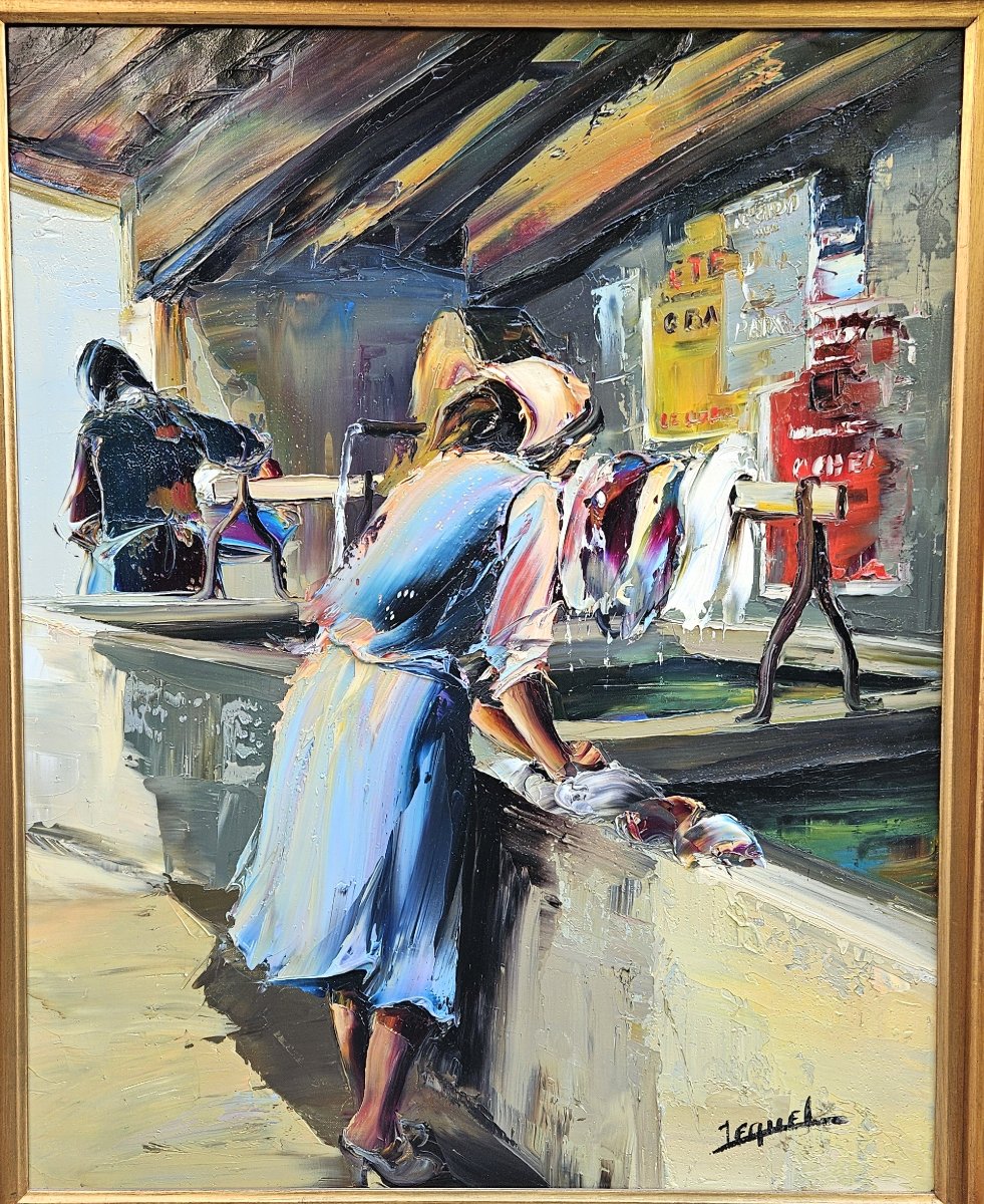"the Washerwoman" By Christian Jequel-photo-1