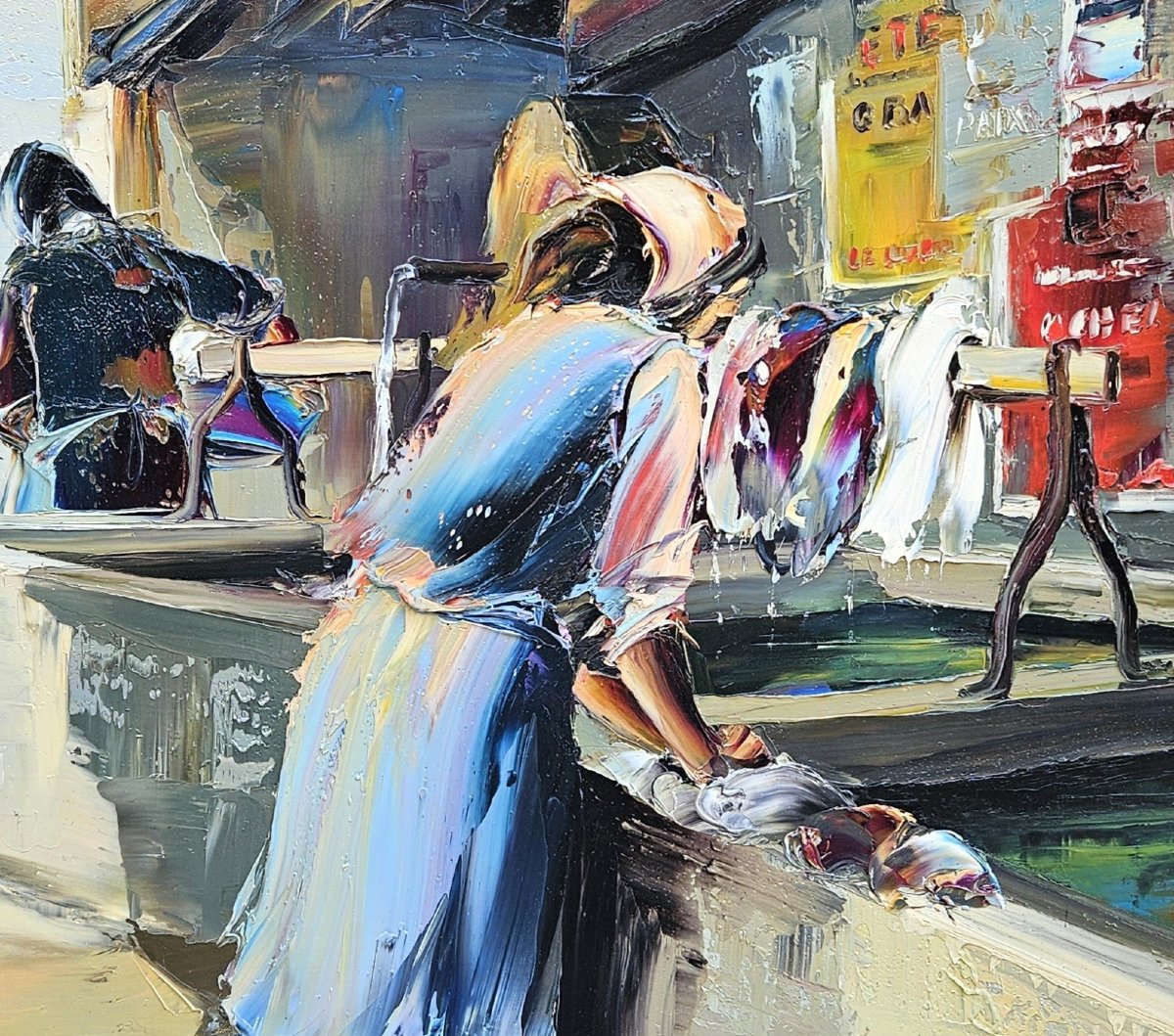 "the Washerwoman" By Christian Jequel-photo-2