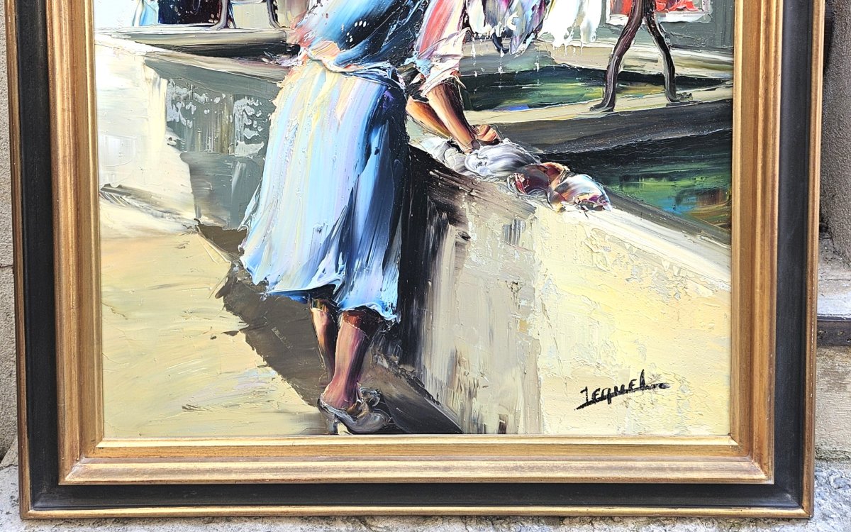 "the Washerwoman" By Christian Jequel-photo-3