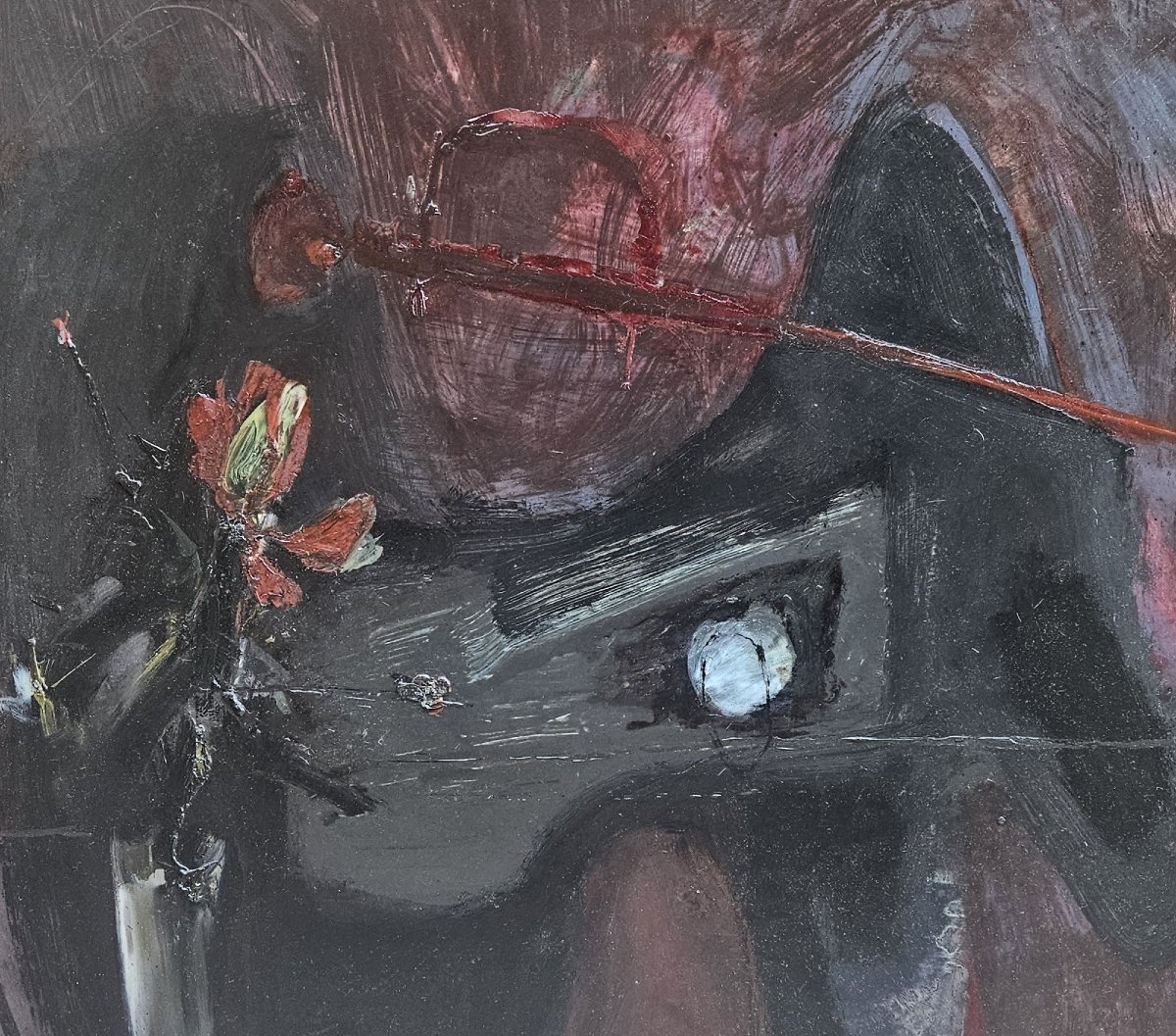 Fleurs et guitare par jean Paul BRUSSET-photo-1