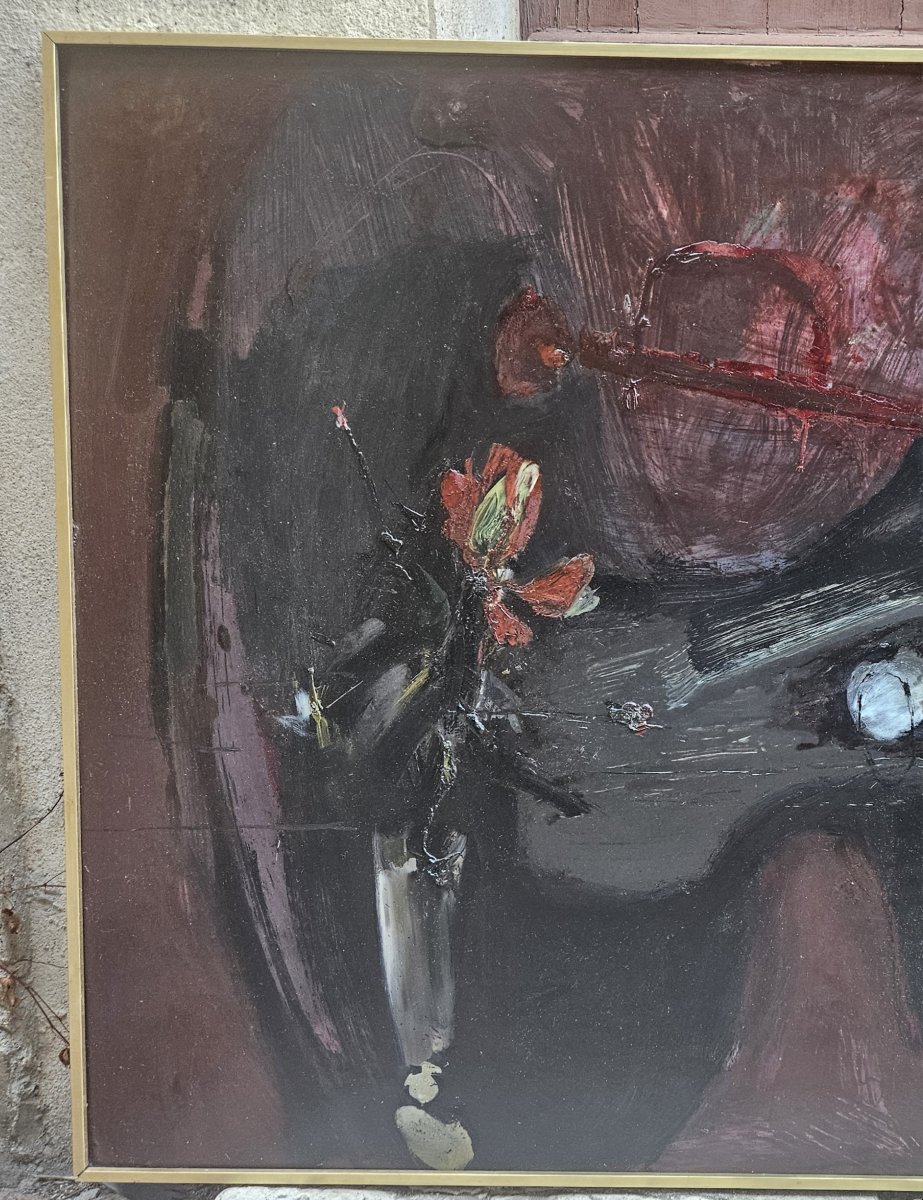 Fleurs et guitare par jean Paul BRUSSET-photo-3