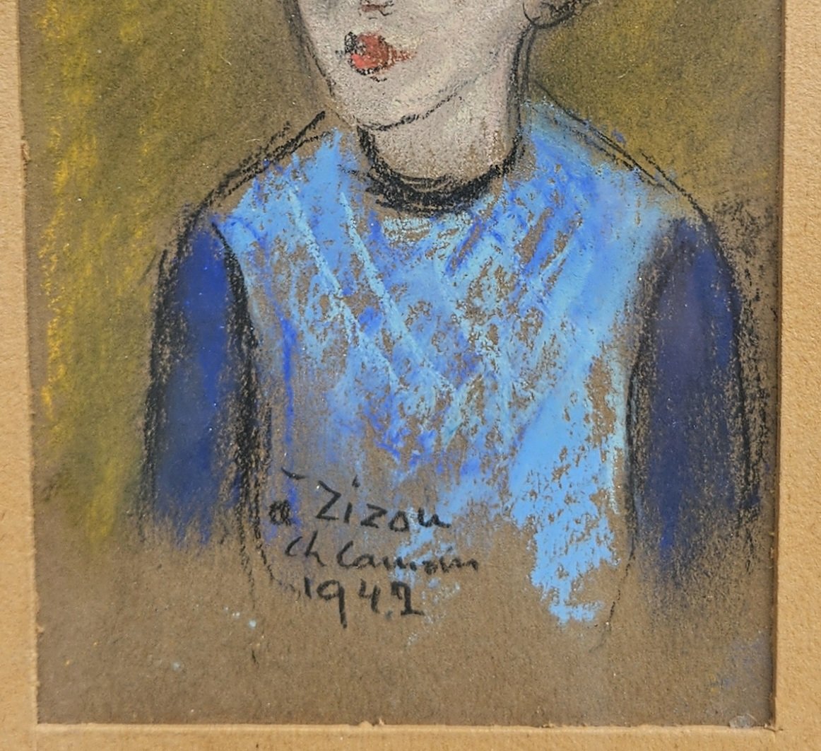 Portrait From 1942 By Charles Camoin (1879–1965)-photo-3