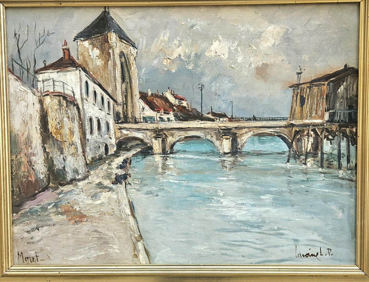 Moret sur Loing par Robert L.P. LAVOINE-photo-2