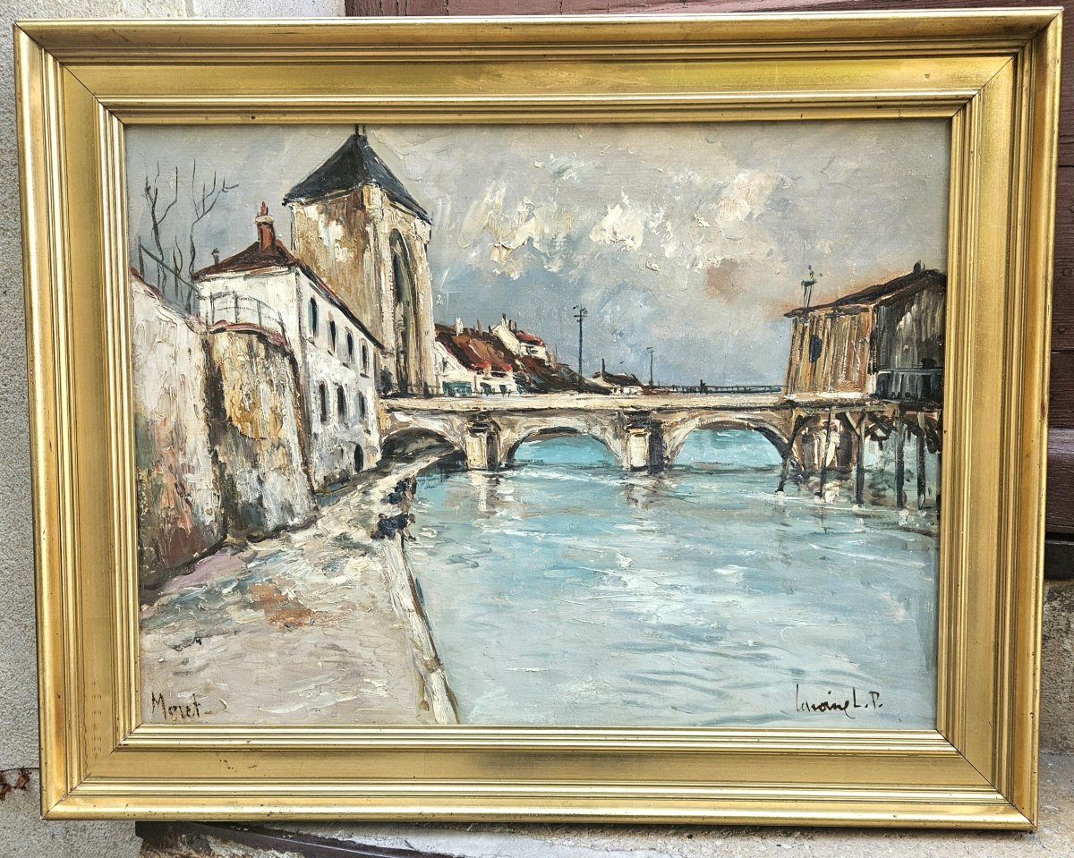 Moret sur Loing par Robert L.P. LAVOINE