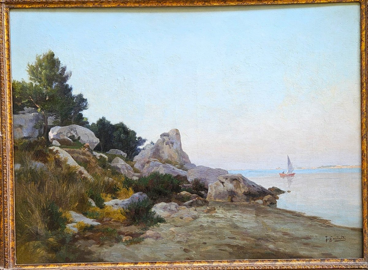 A View Of Fos-sur-mer By Joseph Garibaldi, 1863–1941-photo-2