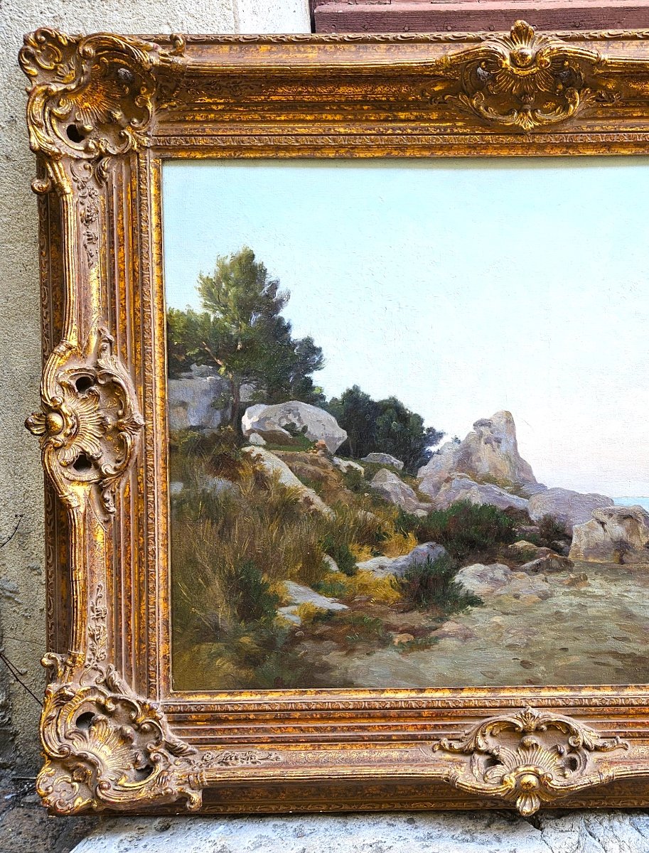 A View Of Fos-sur-mer By Joseph Garibaldi, 1863–1941-photo-2