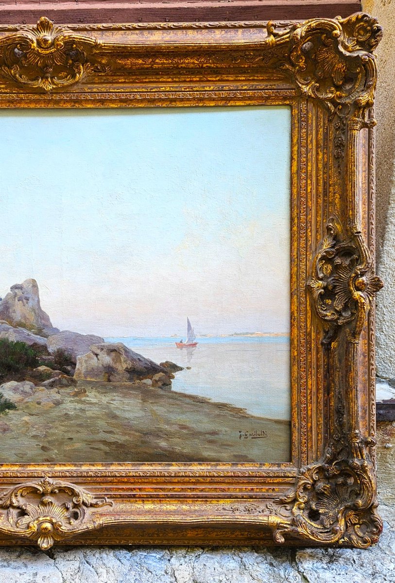 A View Of Fos-sur-mer By Joseph Garibaldi, 1863–1941-photo-3