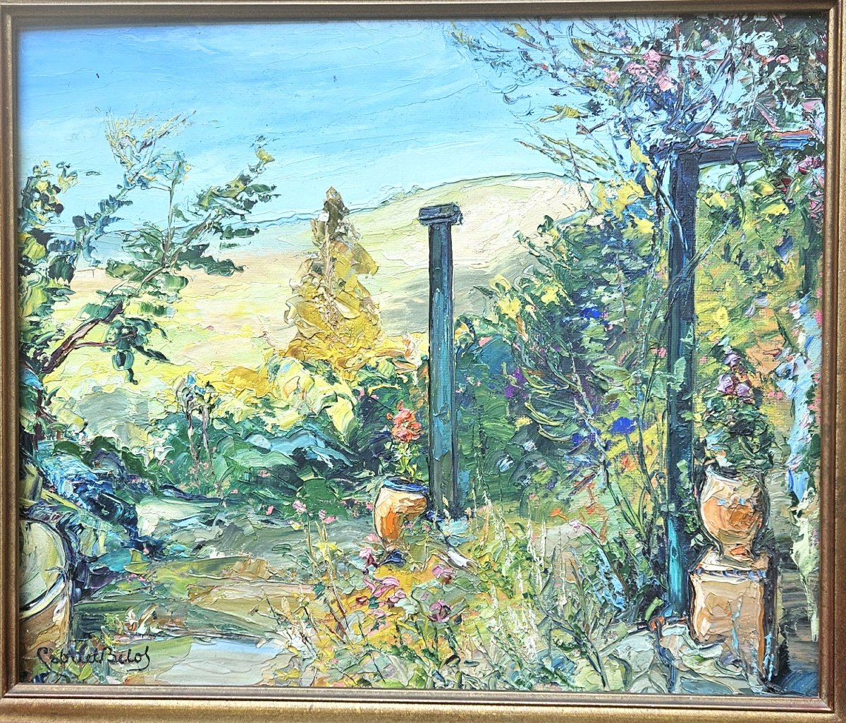 le jardin par Gabriel BELOT 1882-1962-photo-1