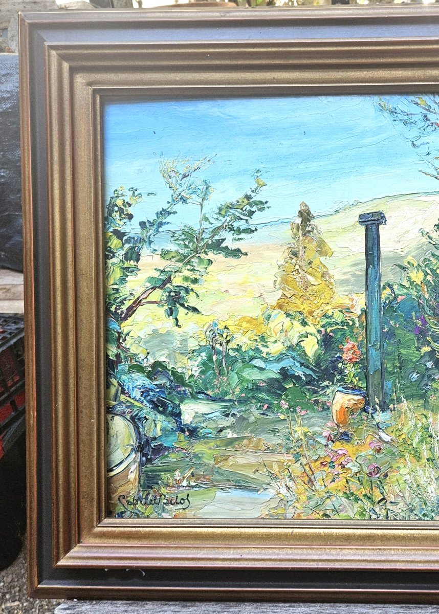 le jardin par Gabriel BELOT 1882-1962-photo-2