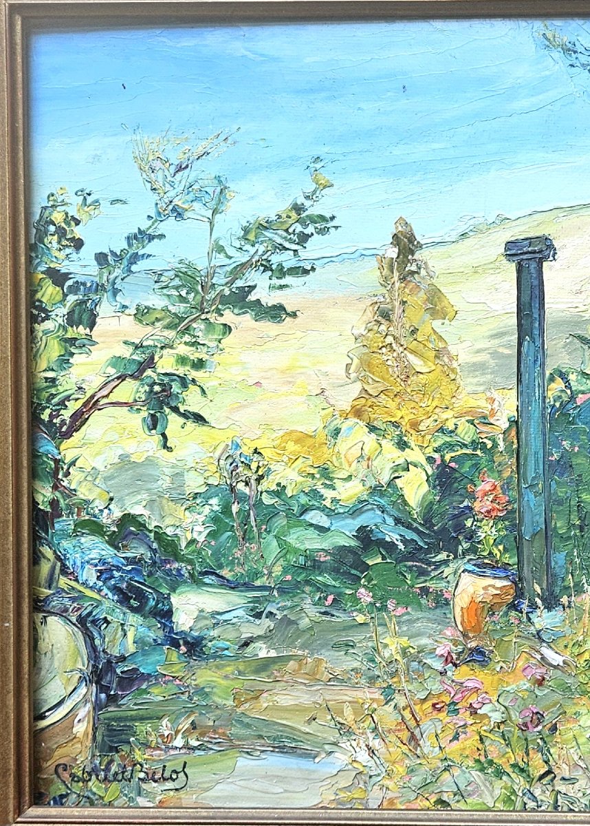 le jardin par Gabriel BELOT 1882-1962-photo-5
