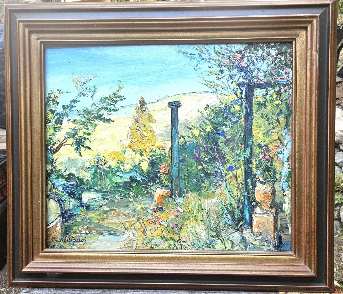 le jardin par Gabriel BELOT 1882-1962
