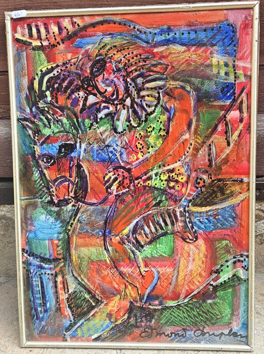 "the Horseman" By Edmond Duplan