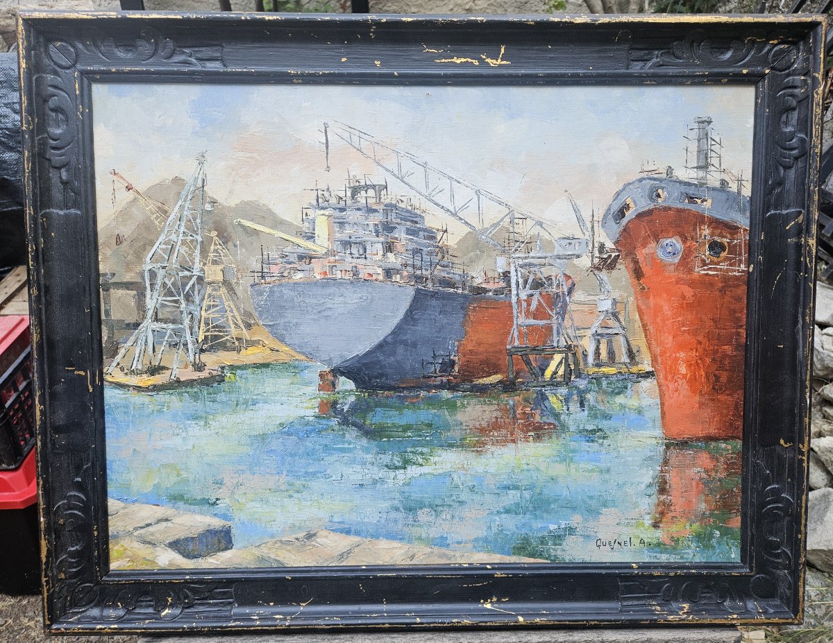 La Ciotat Shipyard By Quesnel