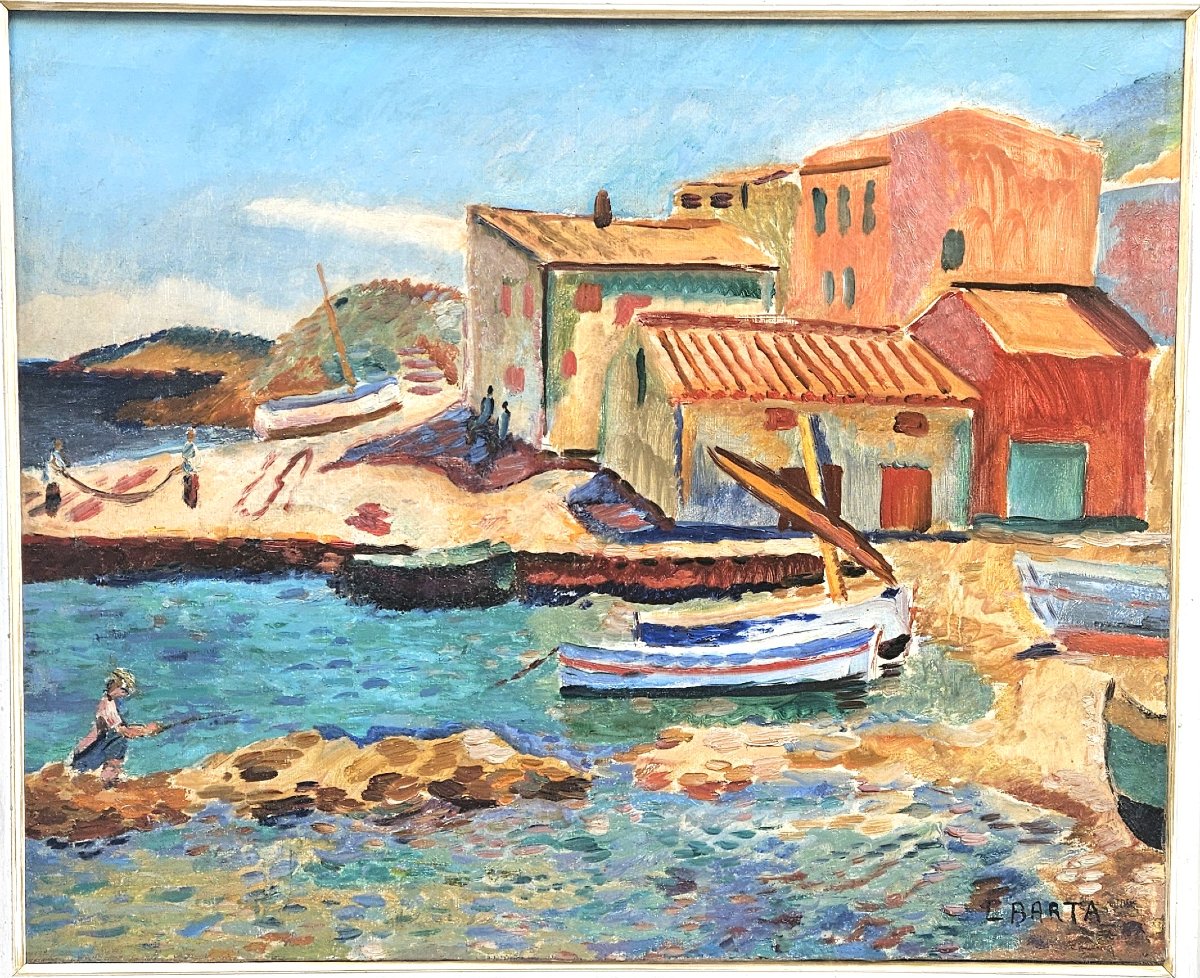 Saint-tropez By Laszlo Barta, 1902–1961-photo-2
