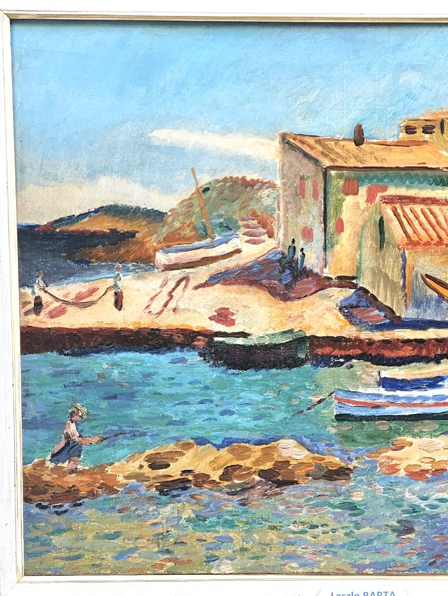 Saint-tropez By Laszlo Barta, 1902–1961-photo-4
