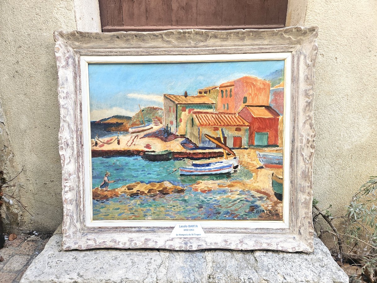 Saint-tropez By Laszlo Barta, 1902–1961-photo-6