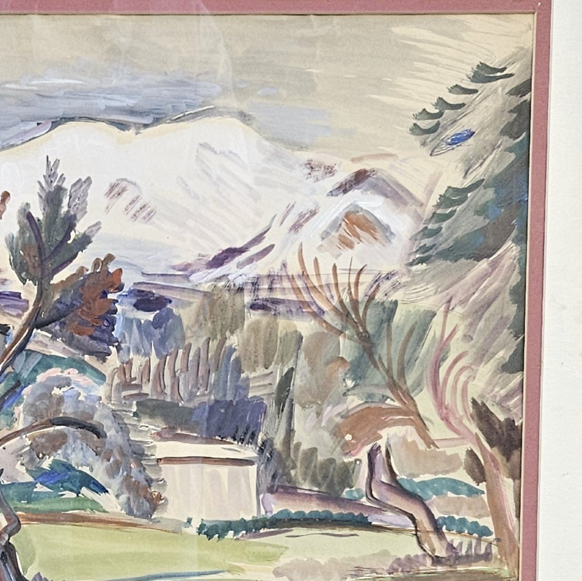 arbres et montagnes par Laszlo BARTA-photo-3
