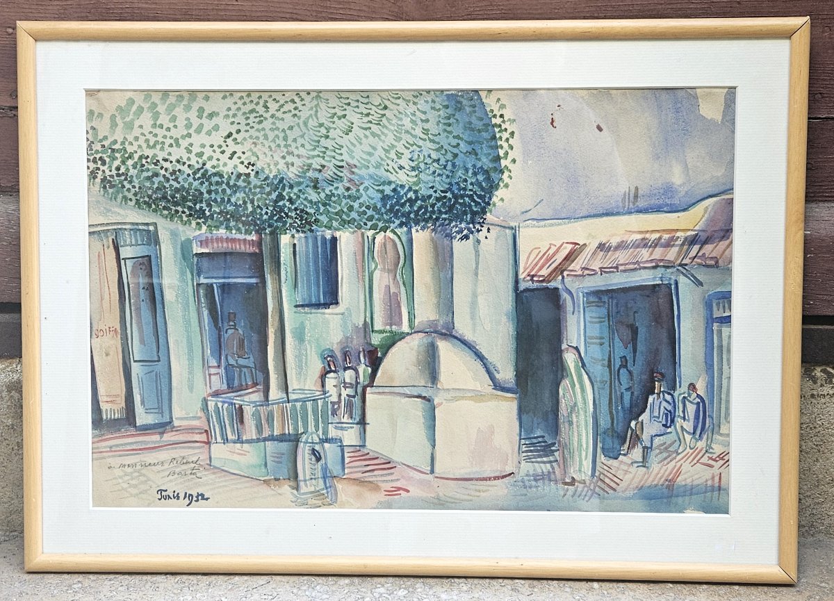 Tunis 1932 By Laszlo Barta 1902–1961