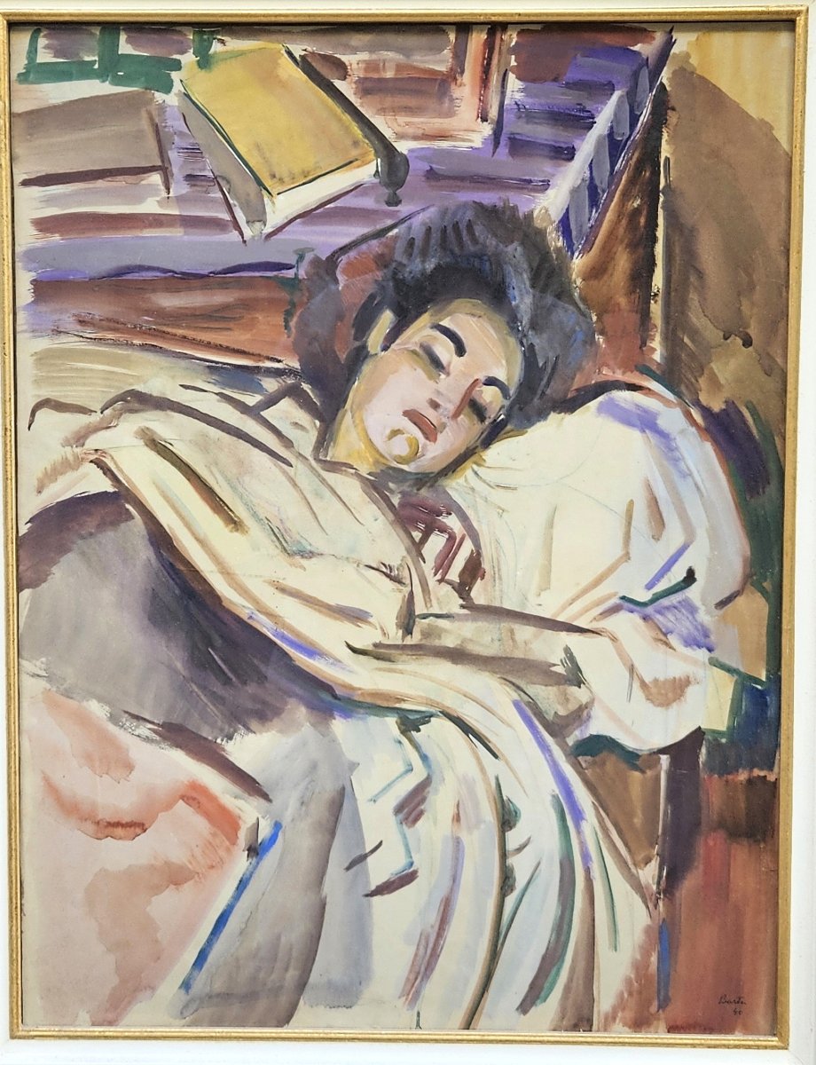 "rest" By Laszlo Barta, 1902–1961-photo-2