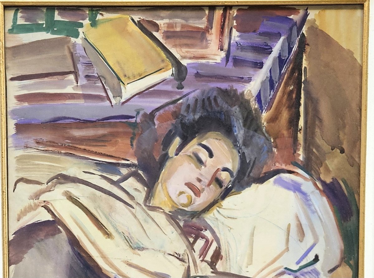 "rest" By Laszlo Barta, 1902–1961-photo-2